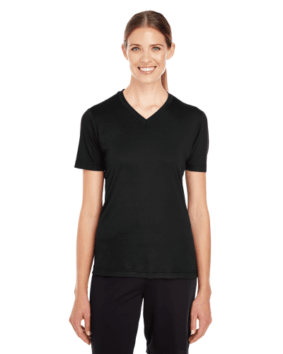 Sample of Team 365 TT11W - Ladies' Zone Performance T-Shirt in BLACK style