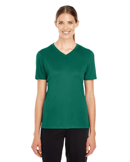 Sample of Team 365 TT11W - Ladies' Zone Performance T-Shirt in SPORT FOREST from side front