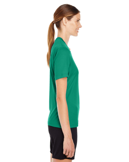 Sample of Team 365 TT11W - Ladies' Zone Performance T-Shirt in SPORT KELLY from side sleeveleft