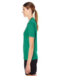 Sample of Team 365 TT11W - Ladies' Zone Performance T-Shirt in SPORT KELLY from side sleeveright