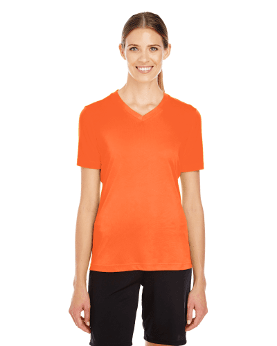 Sample of Team 365 TT11W - Ladies' Zone Performance T-Shirt in SPORT ORANGE style