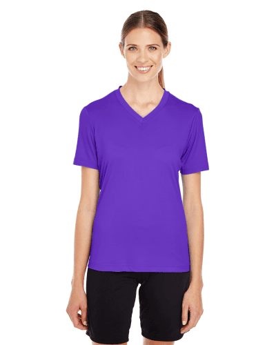 Sample of Team 365 TT11W - Ladies' Zone Performance T-Shirt in SPORT PURPLE style