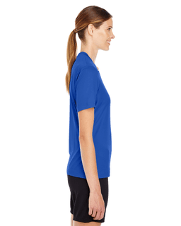 Sample of Team 365 TT11W - Ladies' Zone Performance T-Shirt in SPORT ROYAL from side sleeveleft