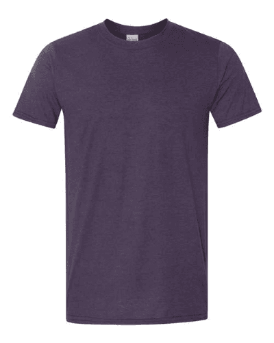 Sample of SoftStyle T-Shirt in Blackberry style