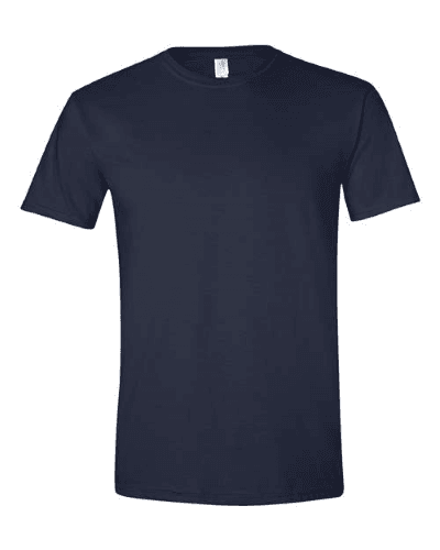 Sample of SoftStyle T-Shirt in Navy style