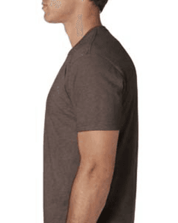 Sample of Next Level N6210 - Men's CVC Crew in ESPRESSO from side sleeveleft