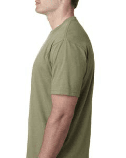 Sample of Next Level N6210 - Men's CVC Crew in LIGHT OLIVE from side sleeveleft