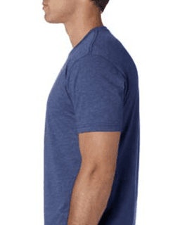 Sample of Next Level N6210 - Men's CVC Crew in STORM from side sleeveleft