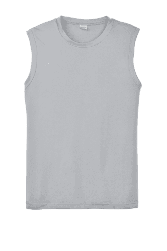 Sample of Sport-Tek Sleeveless Competitor Tee in Silver style