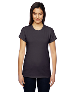 Sample of Alternative 01127C2 - Ladies' Organic Crew in EARTH COAL from side front