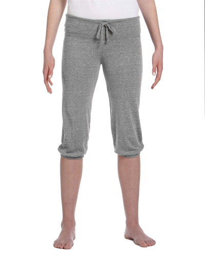 Sample of Alternative 01985E1 Ladies' Cropped Eco-Jersey Pant in ECO GREY style