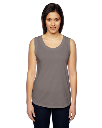 Sample of Alternative 02830MR Ladies' Muscle Cotton Modal T-Shirt in NICKEL style