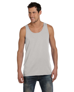 Sample of Alternative 04056C1 Men's Miggy Tank in CONCRETE from side front