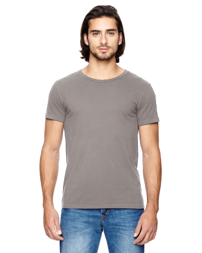 Sample of Alternative 04162C1 Men's Heritage Garment-Dyed T-Shirt in CONCRETE style