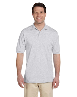 Sample of Jerzees 437 - Adult 5.6 oz. SpotShield Jersey Polo in ASH from side front