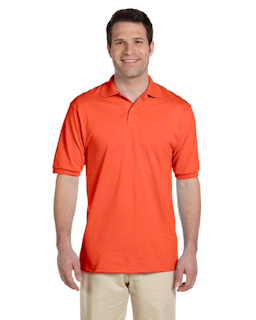 Sample of Jerzees 437 - Adult 5.6 oz. SpotShield Jersey Polo in BURNT ORANGE from side front