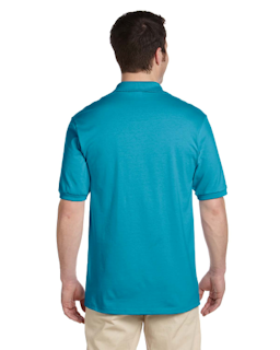 Sample of Jerzees 437 - Adult 5.6 oz. SpotShield Jersey Polo in CALIFORNIA BLUE from side back