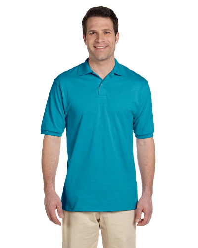 Sample of Jerzees 437 - Adult 5.6 oz. SpotShield Jersey Polo in CALIFORNIA BLUE style