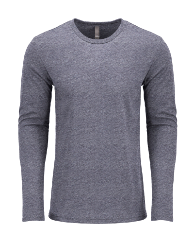 Sample of Next Level 6071 - Men's Triblend Long-Sleeve Crew in PREMIUM HEATHER style