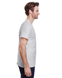 Sample of Gildan 2000 - Adult Ultra Cotton 6 oz. T-Shirt in ASH GREY from side sleeveleft
