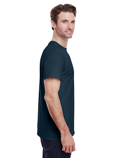 Sample of Gildan 2000 - Adult Ultra Cotton 6 oz. T-Shirt in BLUE DUSK from side sleeveleft