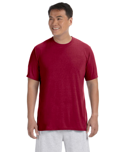 Sample of Gildan G420 - Adult Performance 100% Polyester Tee in CARDINAL RED style