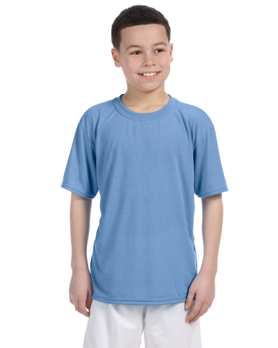Sample of Gildan G420B - Youth Performance 100% Polyester T in CAROLINA BLUE style