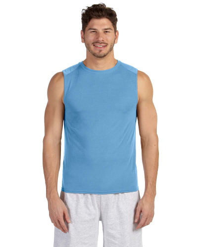 Sample of Gildan G427 - Performance 4.5 oz. Sleeveless T-Shirt in CAROLINA BLUE style