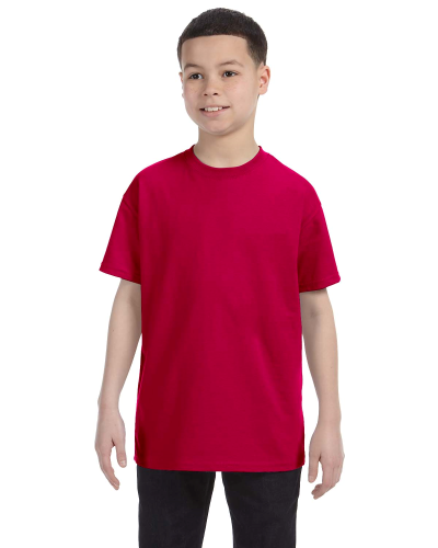 Sample of Gildan G500B - Youth 5.3 oz. T-Shirt in GARNET style