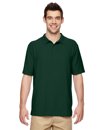 Sample of Gildan G728 - Adult DryBlend 6.3 oz. Double Pique Polo in FOREST GREEN style