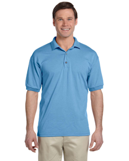 Sample of Gildan G880 - Adult 6 oz. 50/50 Jersey Polo in CAROLINA BLUE from side front