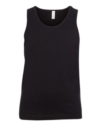 Sample of Youth Jersey Tank in Black style