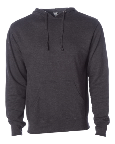 Sample of Midweight Hooded Sweatshirt in Charcoal Heather style