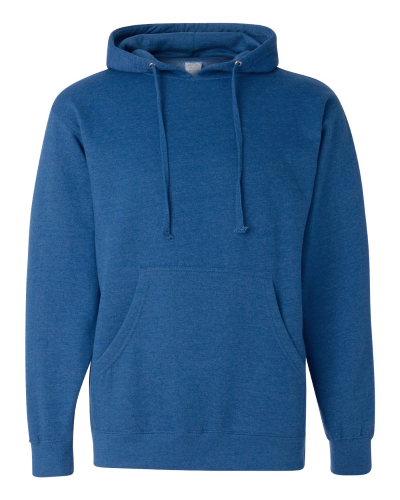 Sample of Midweight Hooded Sweatshirt in Royal Heather style