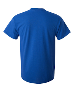 Sample of Gildan 2000 - Adult Ultra Cotton 6 oz. T-Shirt in ANTIQUE ROYAL from side back