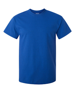 Sample of Gildan 2000 - Adult Ultra Cotton 6 oz. T-Shirt in ANTIQUE ROYAL from side front