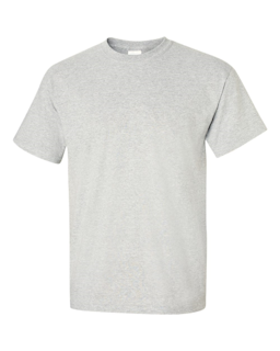 Sample of Gildan 2000 - Adult Ultra Cotton 6 oz. T-Shirt in ASH GREY from side front