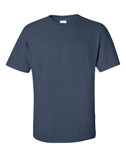 Sample of Gildan 2000 - Adult Ultra Cotton 6 oz. T-Shirt in BLUE DUSK from side front