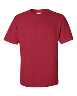 Sample of Gildan 2000 - Adult Ultra Cotton 6 oz. T-Shirt in CARDINAL RED from side front