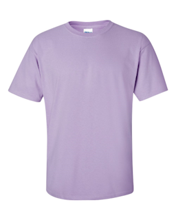 Sample of Gildan 2000 - Adult Ultra Cotton 6 oz. T-Shirt in ORCHID from side front