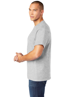 Sample of Gildan Hammer T-Shirt in Sport Grey from side sleeveleft