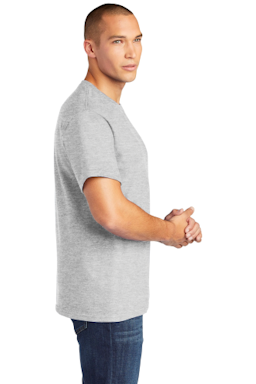 Sample of Gildan Hammer T-Shirt in Sport Grey from side sleeveright