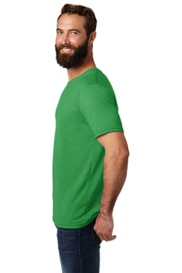 Sample of Allmade  Unisex Tri-Blend Tee AL2004 in Enviro Green from side sleeveright