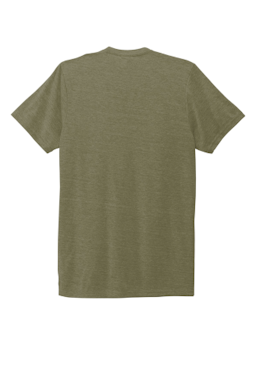 Sample of Allmade  Unisex Tri-Blend Tee AL2004 in Olive You Grn from side back