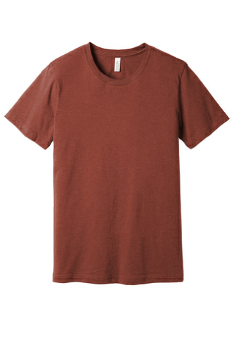 Sample of BELLA+CANVAS Unisex Jersey Short Sleeve Tee in Ht Clay style