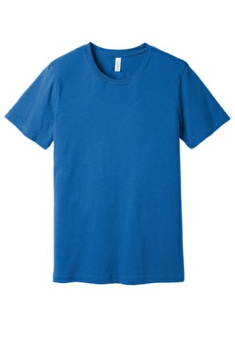 Sample of BELLA+CANVAS Unisex Jersey Short Sleeve Tee in Ht Columb Blue style