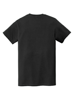 Sample of Gildan Hammer T-Shirt in Black from side back
