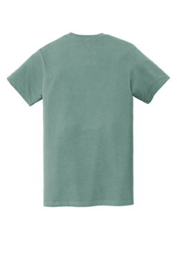Sample of Gildan Hammer T-Shirt in Seafoam from side back