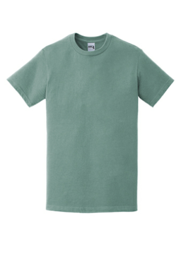 Sample of Gildan Hammer T-Shirt in Seafoam from side front