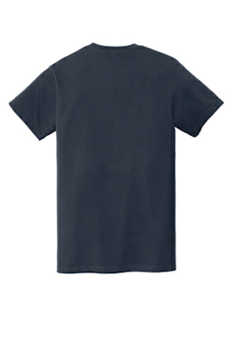 Sample of Gildan Hammer T-Shirt in Sport Dk Navy from side back